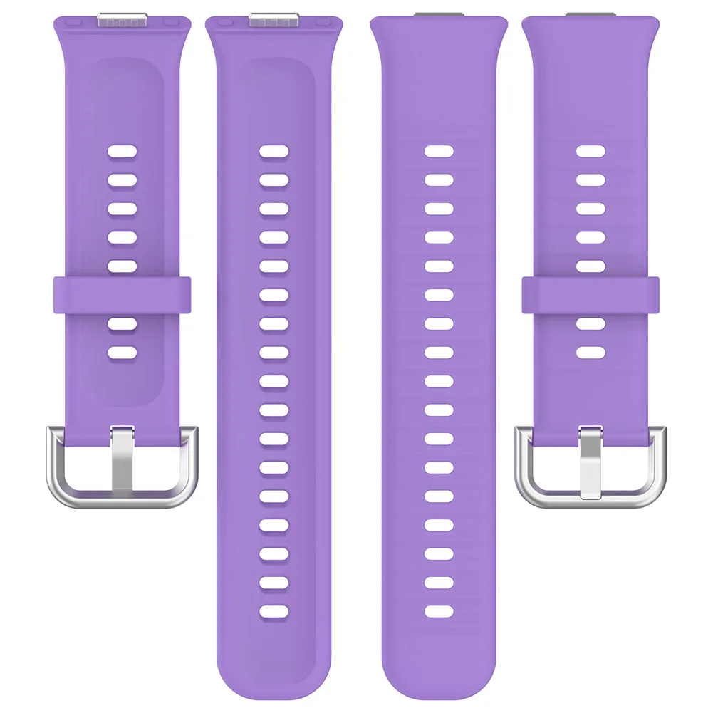 Silicone Strap Waterproof Sports Watchband Breathable Wrist Strap Adjustable Smartwatch Strap for Huawei Watch Fit 3 Smart Watch