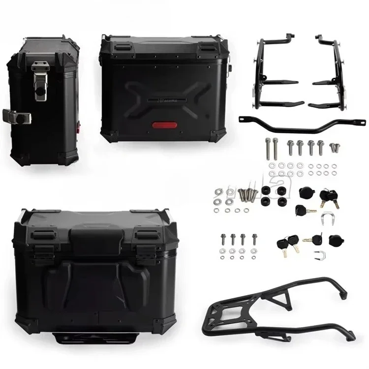 Motorcycle Tail Side Top Case Saddlebag WithMounting for  Special RA1250S
