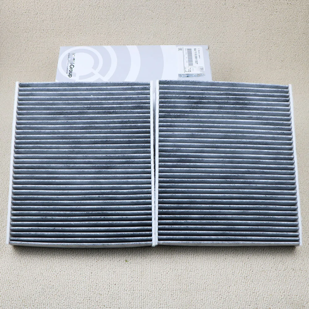 64116991537 For BMW 7\' F01 F02 F03 F04 6\' F13 5\' F11 F07 F10 Carbon Cabin Air Filter64119163329 64119378649 64116809933