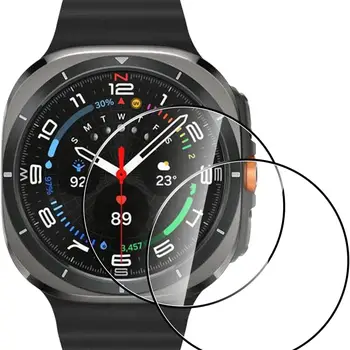 2pcs Tempered Glass for Samsung Galaxy Watch Ultra Screen Protector Galaxy Watch7 6 5 4 40mm 44mm HD-Clear Glass Film