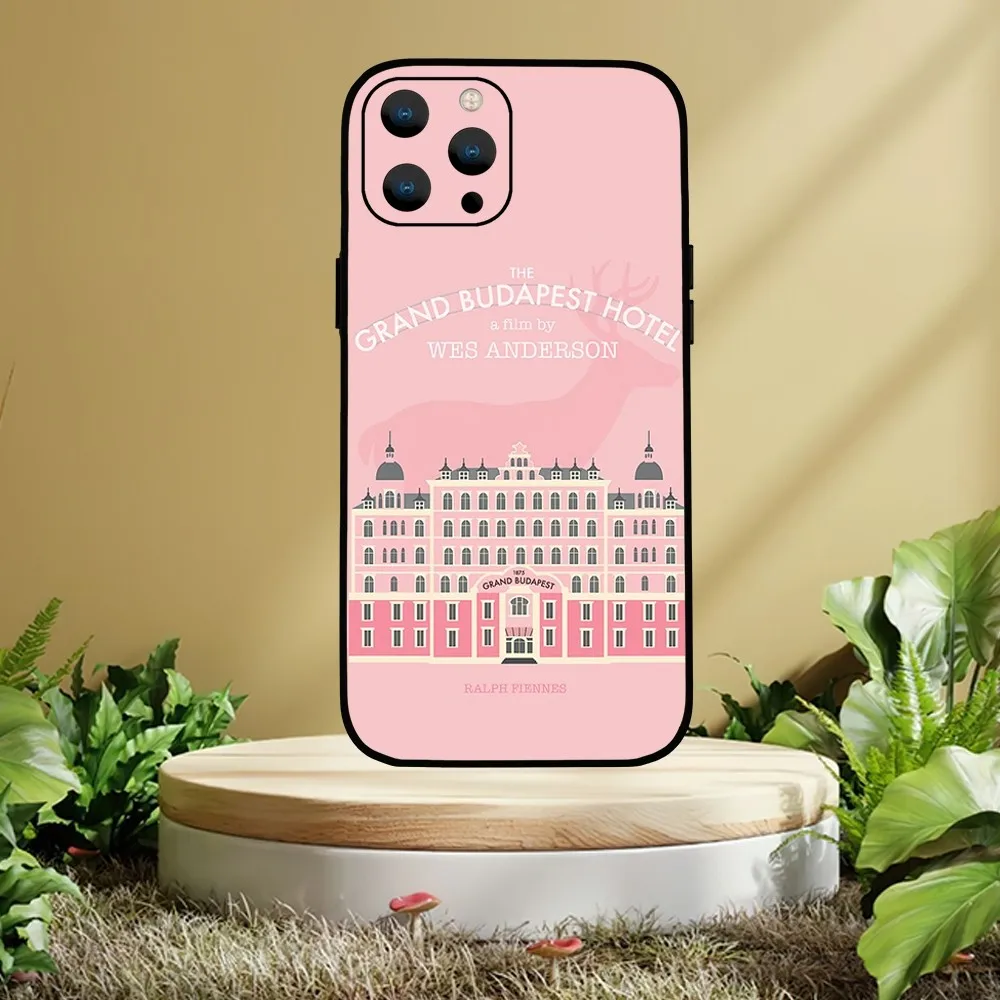 Coque de téléphone The Grand Budapest Hotel Movie, coque en poly, iPhone Mini 11 12 13 14 15 Pro XS Max X Plus SE