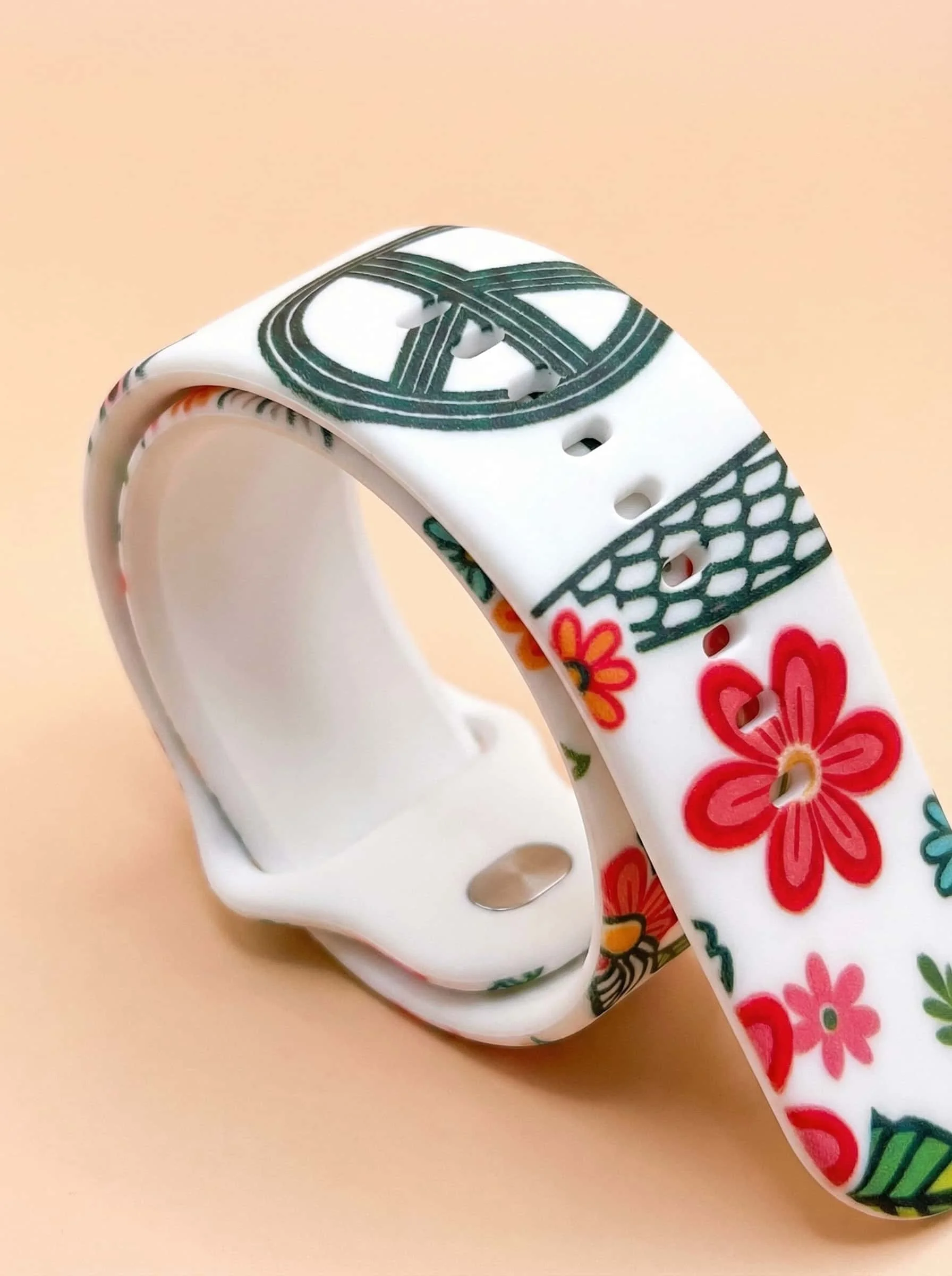 Leopardmuster-Armband für Apple Watch, 46 mm, 42 mm, 38 mm, 49 mm, 41 mm, 45 mm, 40 mm, 44 mm, Silikonarmband, iWatch Series 12, 11, 10, 9, 8, 7, 6, 5, 4, SE. – Detail 27