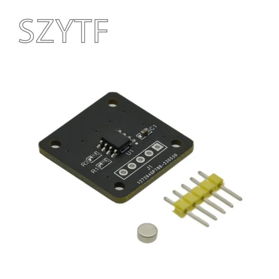 MT6701 Magnetic Encoder Magnetic Induction Angle Measurement Sensor Module 14bit High Precision Replacement AS5600