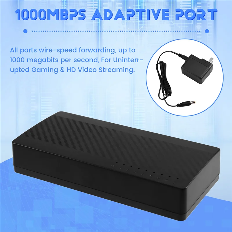 ABKQ-기가비트 스위치 SG108M 이더넷, 데스크탑 스마트 WIFI, 무선 라우터용 기가비트 이더넷 스위치