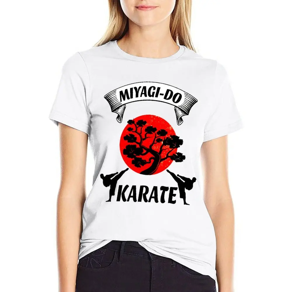 Crewneck Miyagi Do Karate Sunset Funny Miyagi Dojo Karate Gift Y T-shirt  Motion T-shirts Novelty Geek Travel