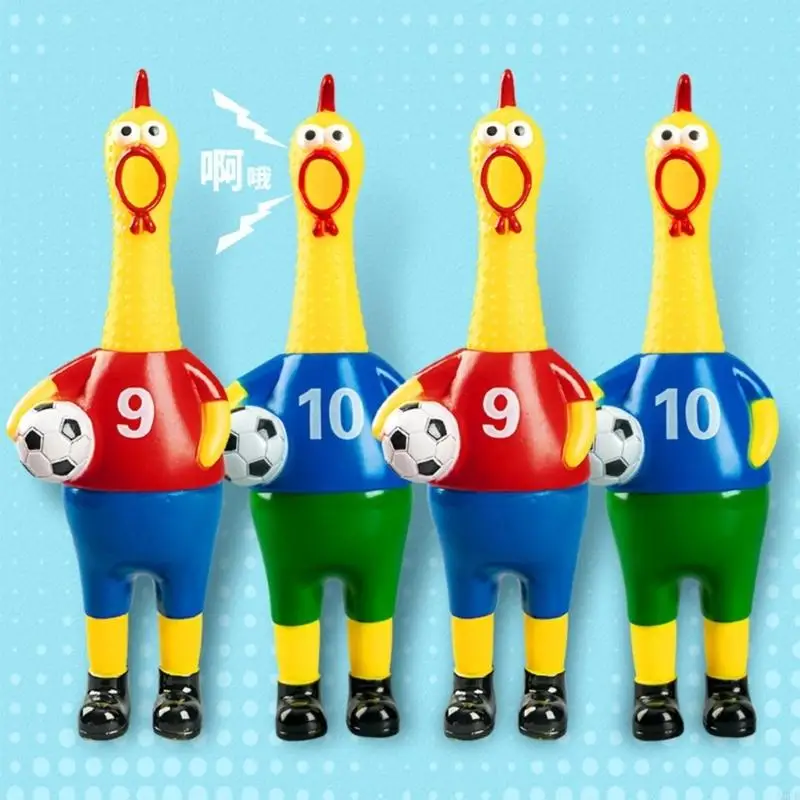 サッカー-ゲーム-スクリーミング-チキン-シャツ-面白いいたずらおもちゃ-パーティーやギフト用-陽気な効果音付き-a2ub