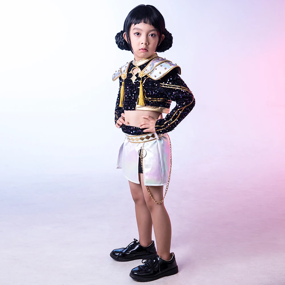 

Детский комплект костюмов для косплея Zoe для Kpop, ролевая игра для девочек, Хэллоуин, Рождество, одежда для выступлений, реквизит для косплея, новинка