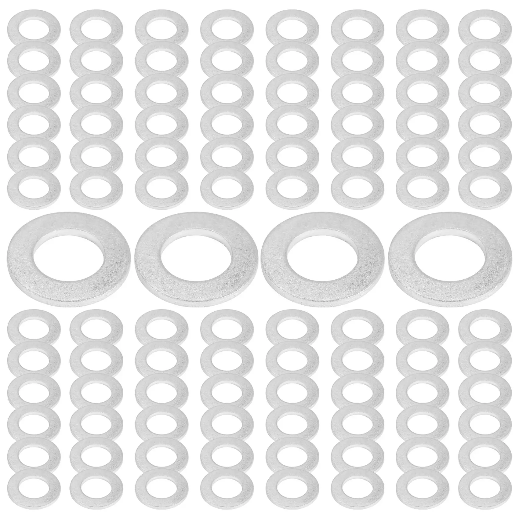 100PCS Oil Drain Plug Gaskets Crush Washers Seals Rings 12mm Hole for for for 90430-12031 9043012031