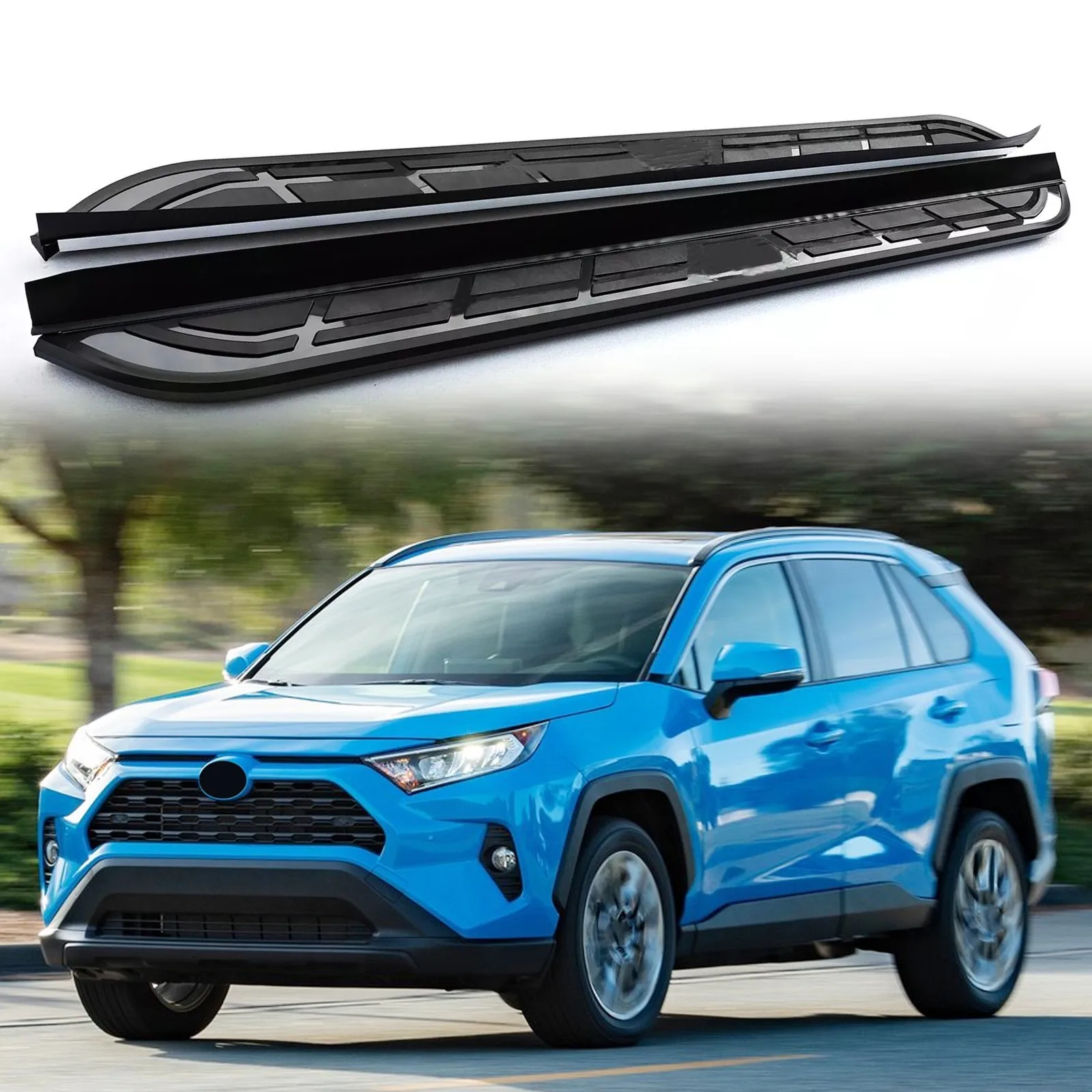 

Боковая подножка педали Nerf Bar подходит для Toyota RAV4 2019-2023 2024 2025