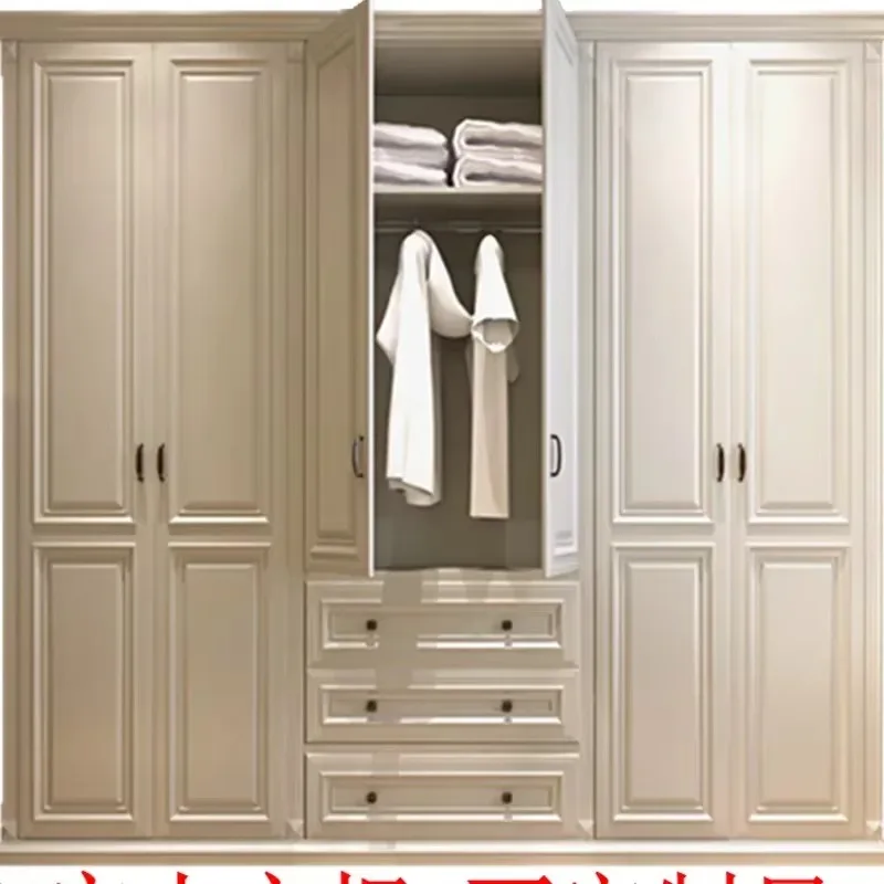Aesthetic Orgnizer Wardrobes Wood Dust Proof Stylish Living Room Wardrobe Bedroom Storage Modern Guarda Roupa Bedroom Furniture