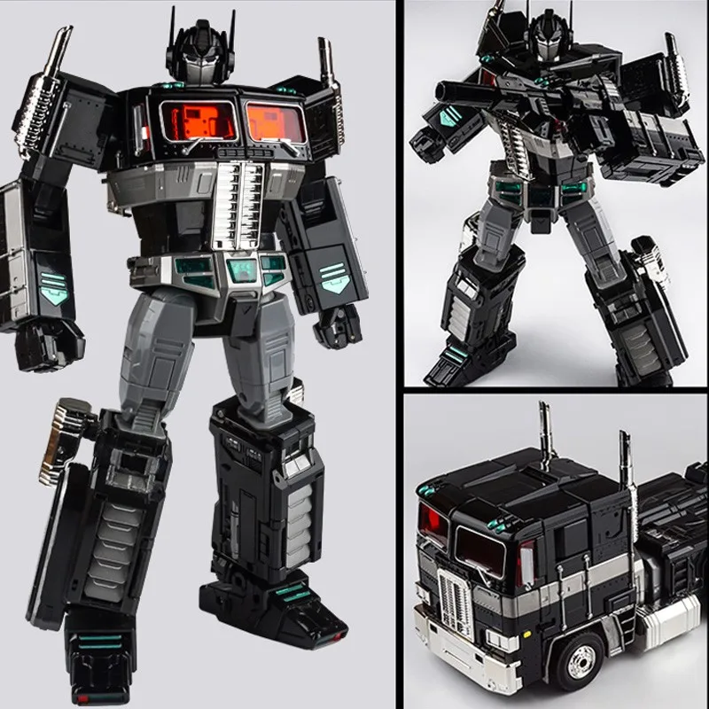 Wei Jiang Weijiang MPP10B MPP-10B transformacja stopu G1 rysunek przyczepa MPP10 czarny dowódca Diecast MP10B ponadgabarytowa zabawka