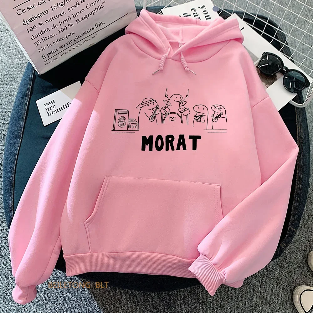 Morat Music Group Hoodie Graphic Printing Hip Hop Comfortable Sweatshirt Funko Pop Punk Clothing Sudaderas Fleece Punk Pullovers