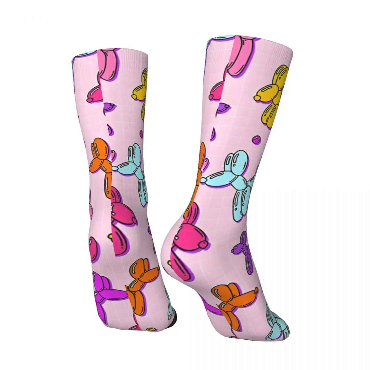 Crazy compression Balloon Dogs_1 Sock for Men Harajuku Seamless Pattern Crew Sock Casual