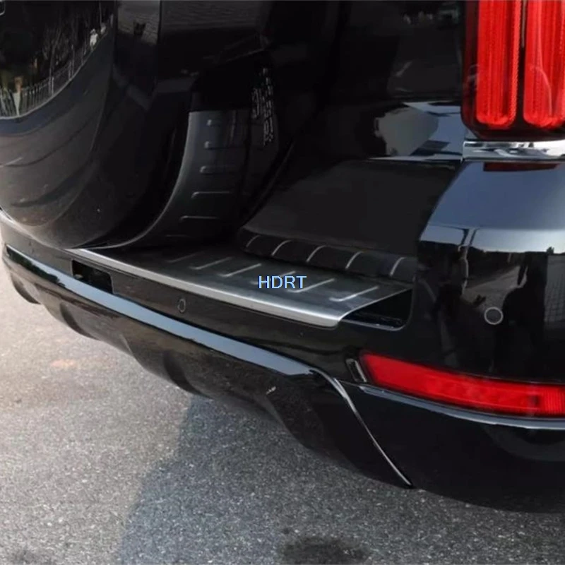 Car Style Rear Lip Bumper Plate Spoiler Cover Surround Trim Accessories Exterior Sticker For Great Wall GWM Wey Tank 500 2022 +