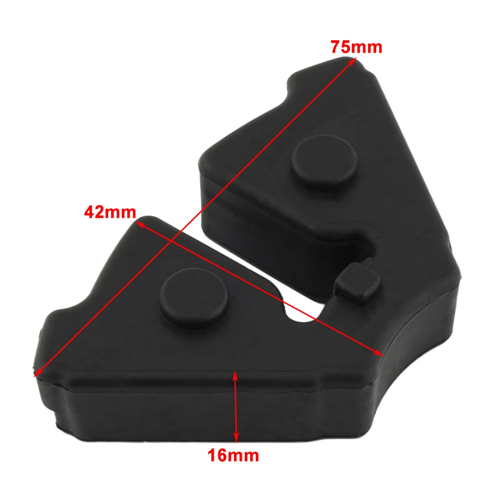 1Pc Motorbike Rear Wheel Hub Damper Shock Absorber Cushion Rubber Black For CFMOTO CF250-6 250SR 250NK