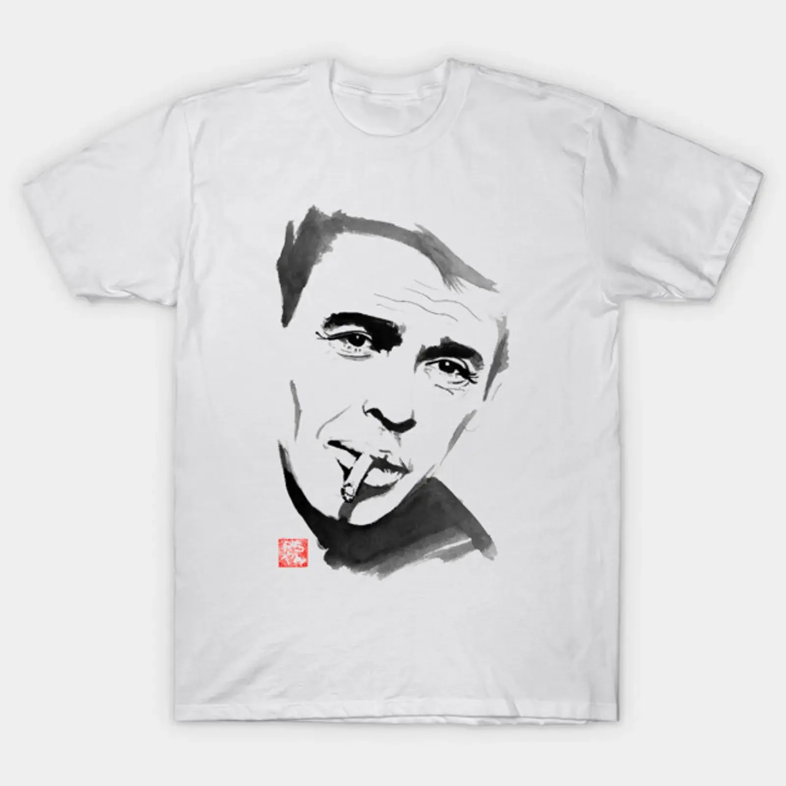 jacques brel T Shirt vintage Washed designer clothes graphic Casual Comfortable Stylish Slightly homme streetwear fashion