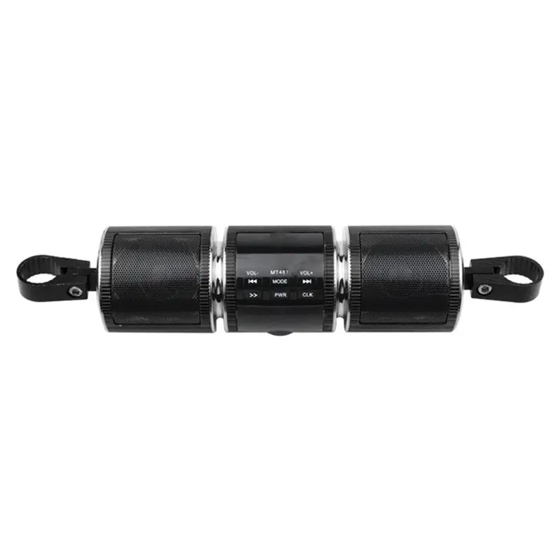 

Classic-New Motorbike Car Bluetooth MP3 Audio Retrofit Audio Waterproof Speaker Multifunction With Display Dual Speakers