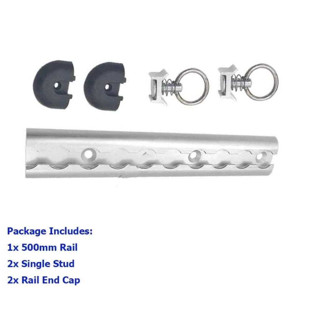 

Trailer Fixing Accessories Aluminum Cargo Securing Aluminum Track Customizable Bundling Options Cargo Transport