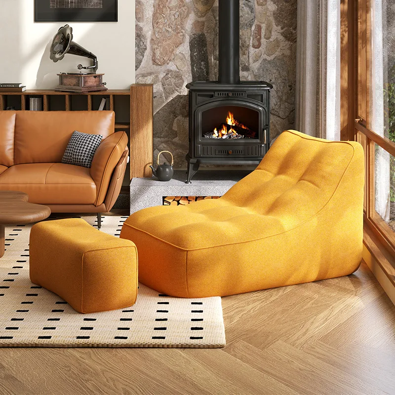 

Caterpillar lazy sofa reclining sleeping dormitory bean bag single tatami bedroom small sofa balcony leisure chair