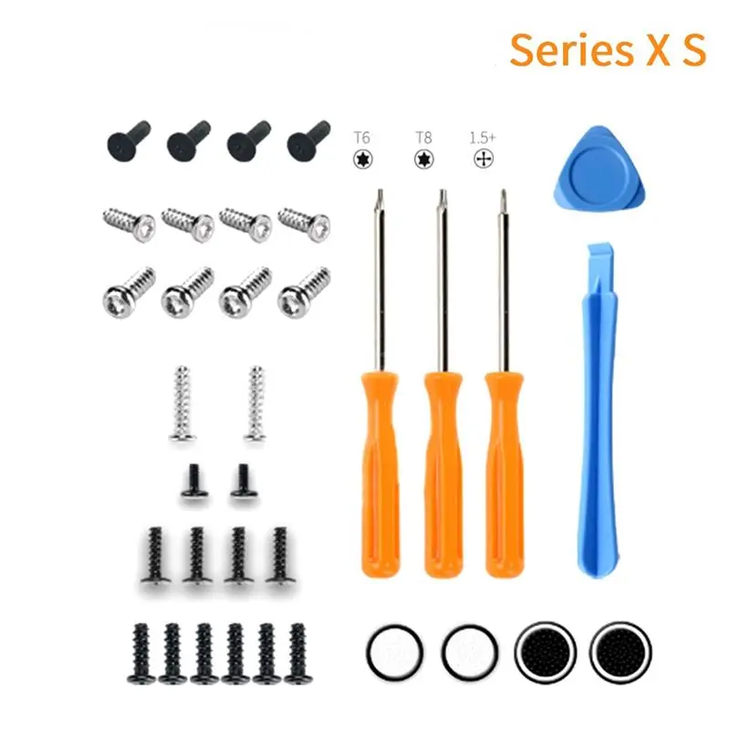 B92B Gamepad Repair Tool Kit for PS4 PS5 One Series X S Controller Screwdriver Set T6 T8 Screws Replacement Parts