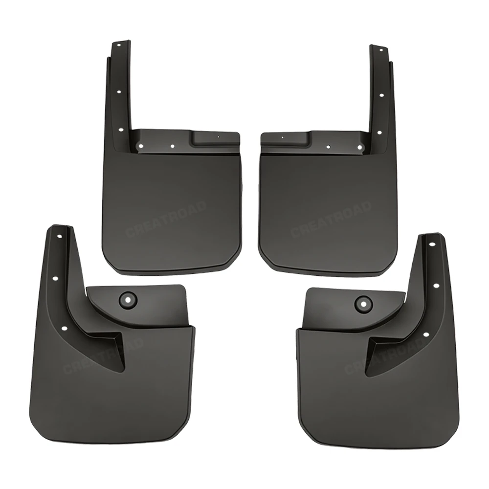 Custom Fit 4PCS Mud Flaps for Jeep Wrangler Sahara JL 2019 2020 2021 2022 No Drilling Splash Guards Car Fender Accessories