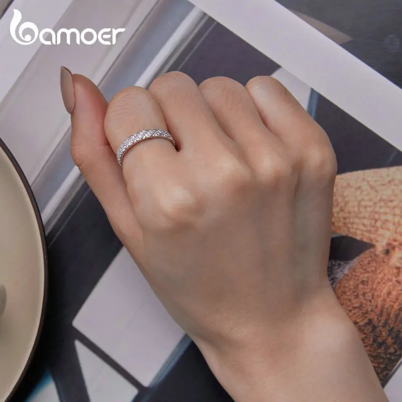 Women's 925 Silver Zircon Ring, Elegant Gift