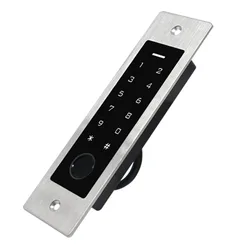 Embedded Waterproof Metal Fingerprint Access Control Keypad 125Khz Standalone Reader Controller Security Protection Door Opener