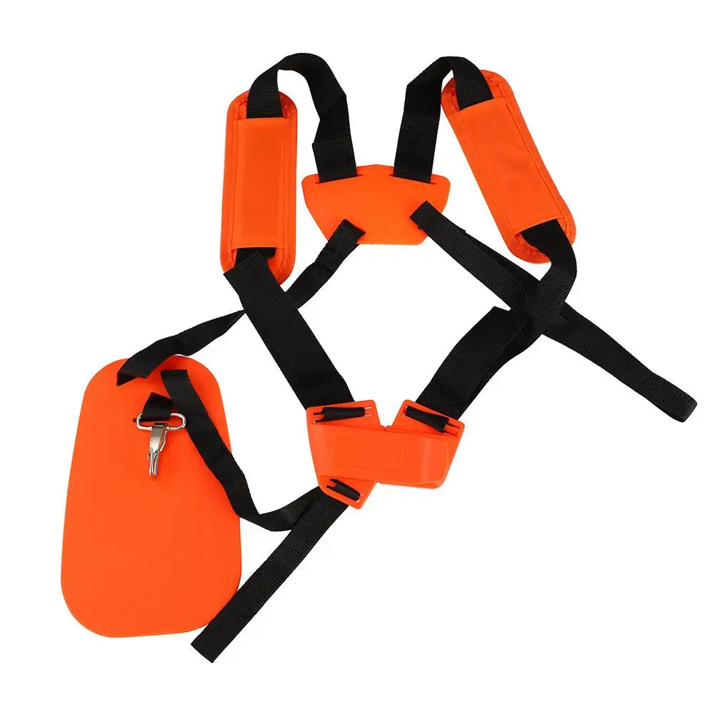 Double Shoulder Strap Grass Trimmer Brush Cutter Harness Belt Garden Power Pruner  for Brush Cutter Strimmer Harness