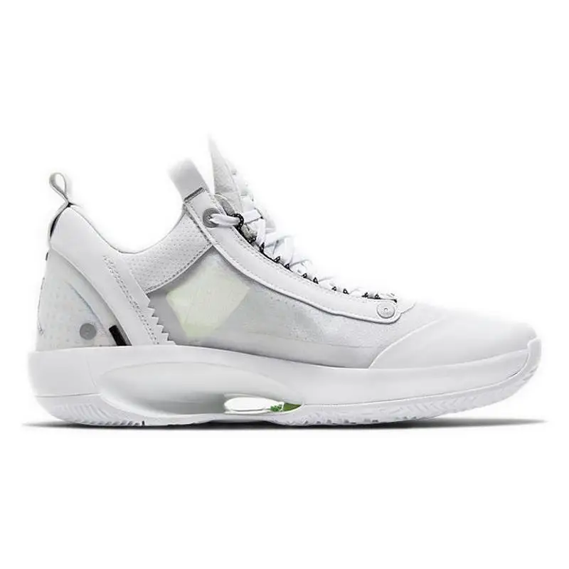 Nike Jordan XXXIV Low PF Pure Money White Sole Sneakers shoes CU3475-100