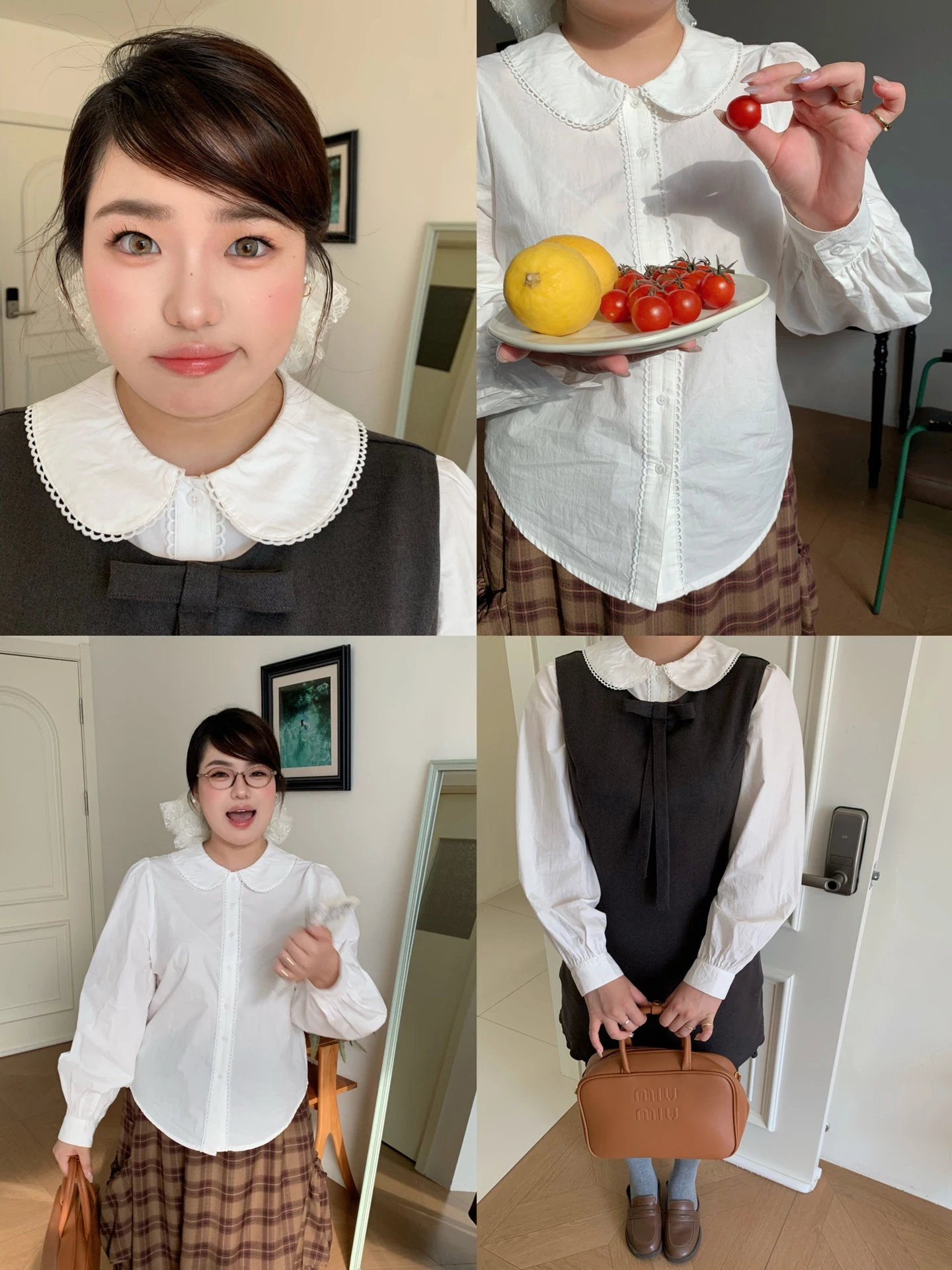 

Женская белая блузка больших размеров с рюшами, скрывающая недостатки фигуры, с эффектом похудения, из хлопка, винтажная, свободного кроя, с длинным рукавом, дышащая, повседневная