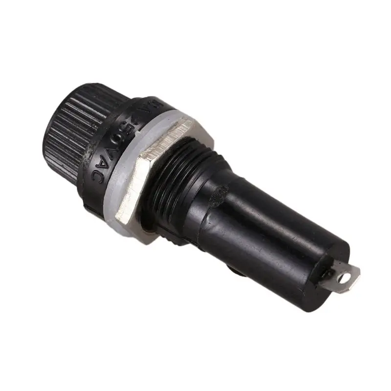 A04G-20 Pcs AC 125V 15A 6 X 30Mm Panel Mount Fuse Holder