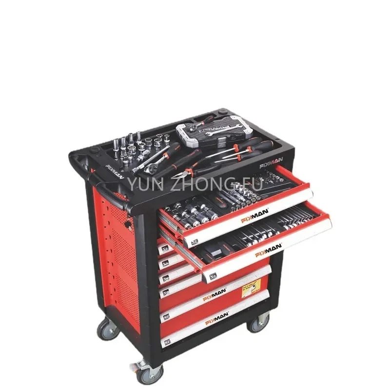 Car Repair Heavy Duty Auto Repair Tools Car with Tools Trolley Factory Workshop Laboratory Movable Workbench