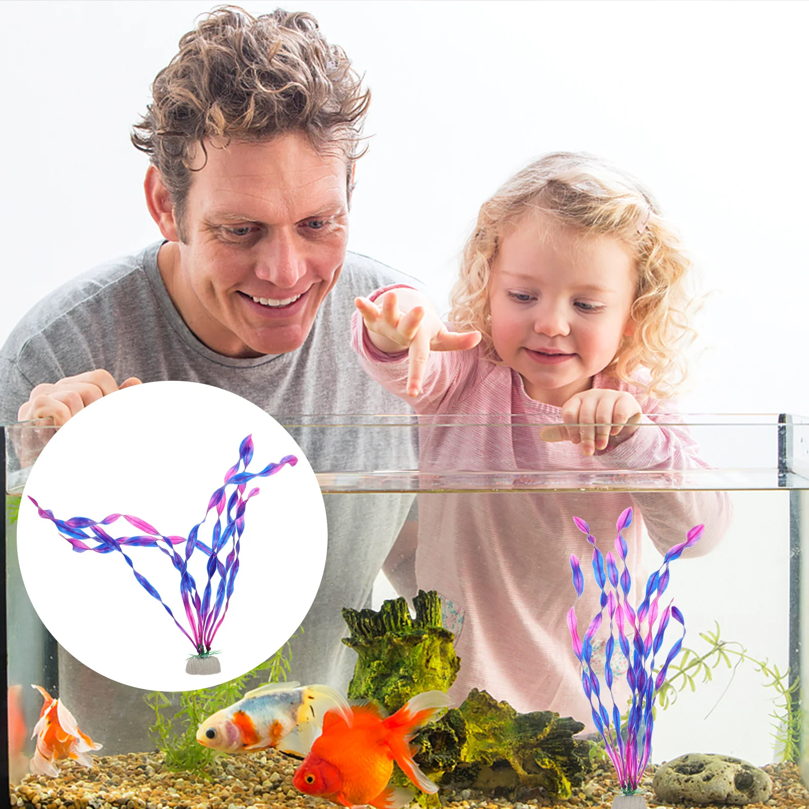 

10Pcs Simulation Seaweed Premium Artificial Aquatic Plant for Fish Tank Aquarium Decor Realistic Landscape Vivid Faux Seaweed