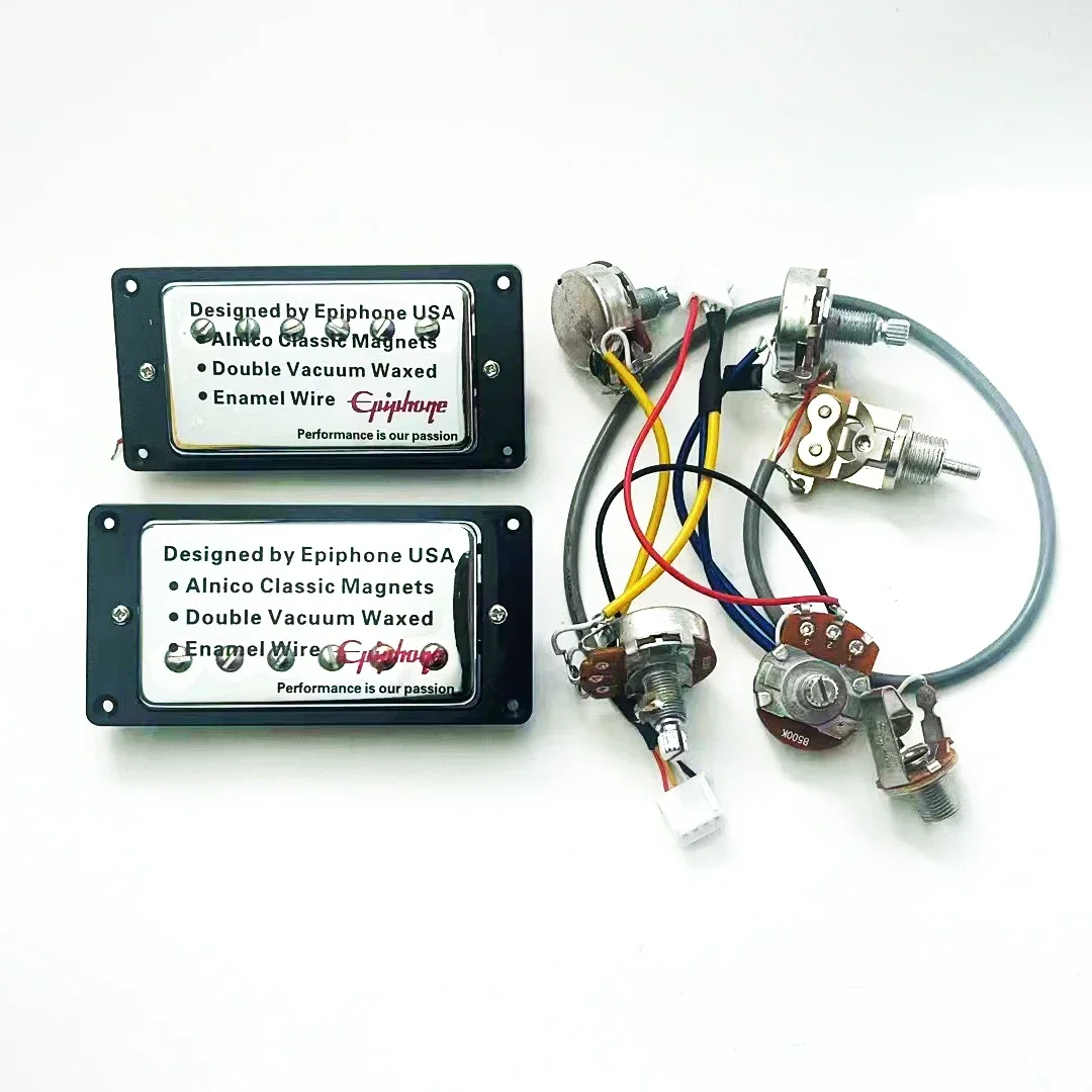 

Original Korean made standard electric guitar humbucker 1C with 2V2T wiring harness