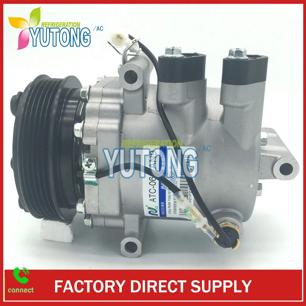 ATC-066-AN9 Compressor for China motor H530 air conditioning compressor for Saipa Brilliance V5 1.6L