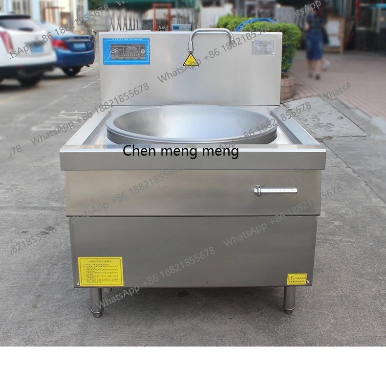 

Commercial high-power induction stove Electric wok single-head induction pot stove for large canteens