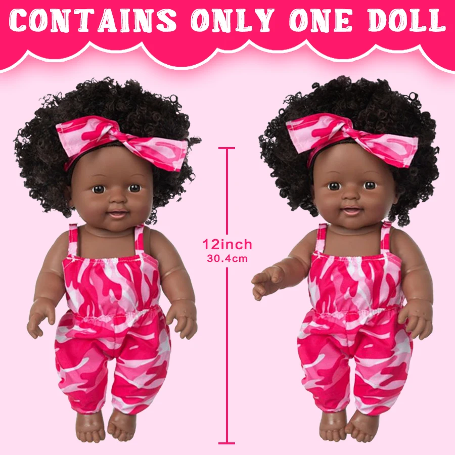 Muñecas Idol de 12 pulgadas/30cm, biberón, piruleta, muñeca americana, muñeca Reborn, juguetes para niñas, muñeca suave y realista para dormir, muñeca calmante