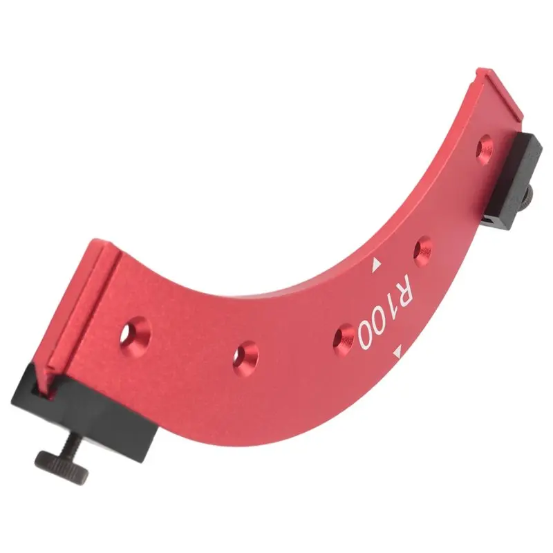 

Шаблон для фрезерования A60zinner/Outer Corner Large Arc Mold, электрический шаблон для фрезерования пазов, деревообрабатывающий шаблон для снятия фаски под изгибанным углом, инструменты