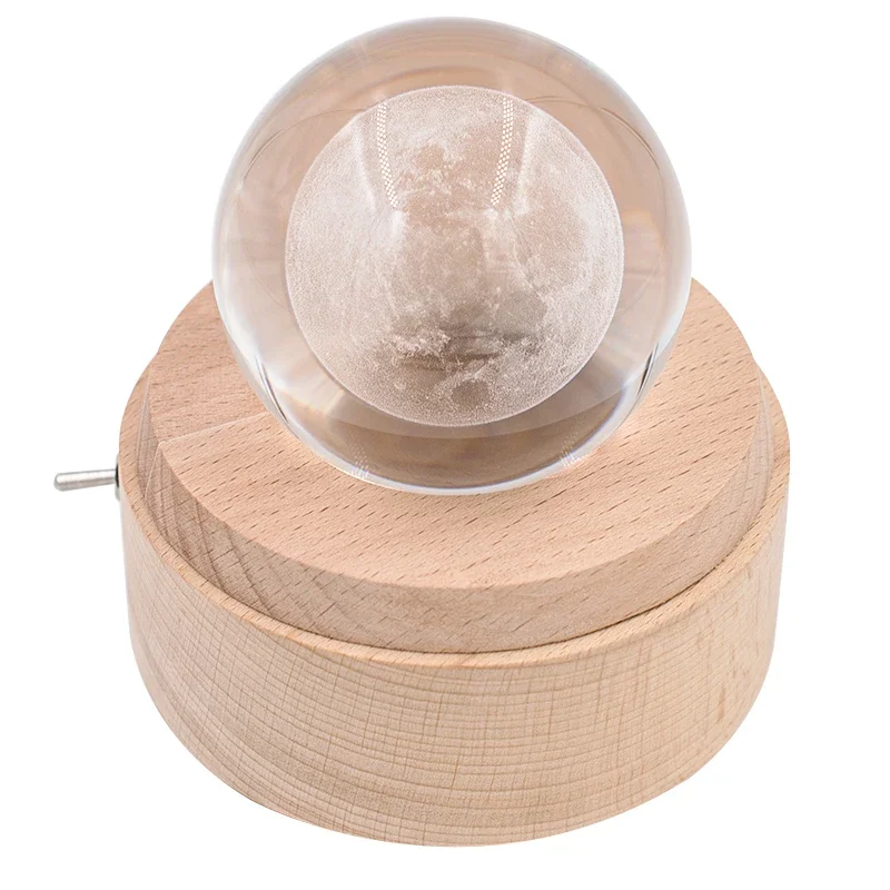 

Crystal ball music box octave box