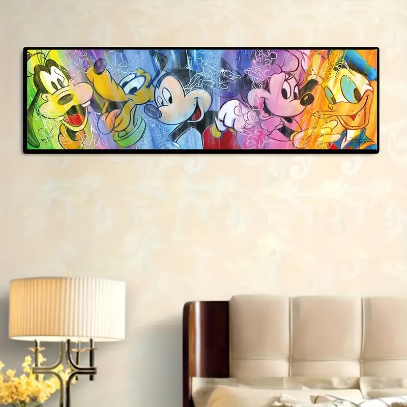 

Дисней мультфильм 5D DIY алмазные художественные наборы для рисования полная круглая Алмазная вышивка мозаика художественные ремесла стразы художественная картина Home Wal