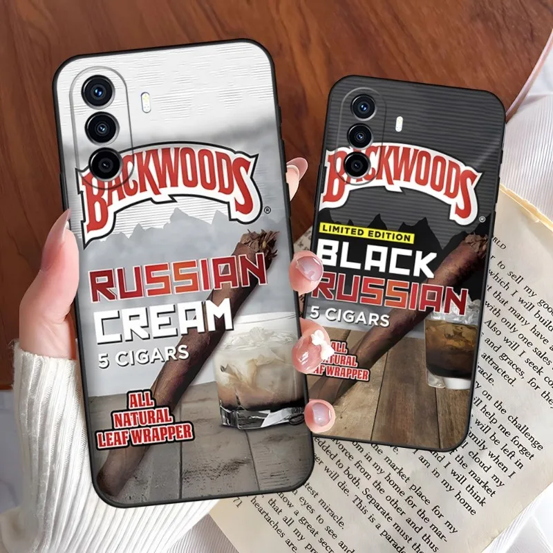 Backwoods Cigars Phone Case For Huawei P30 P50 P40 P10 P20 Pro Plus Lite Psmart Z Y 6 5 7 9 Prime Design Back Cover