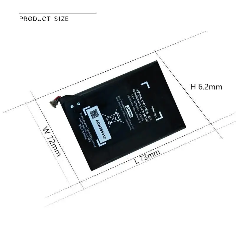 1 x 3570mah HDH-003 HDH 003 Replacement battery For Nintendo Switch Lite game player batteria HDH-001 HDH-003 HDH-A-BPHAT-C0