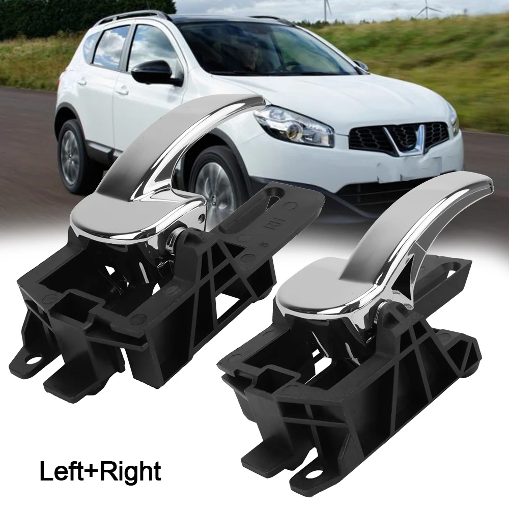 Für Nissan Qashqai J10 2007 2008 2009 2010 2011 2012 2013 80670JD00E 80671JD00E Auto-Innengriff 2 Stück Innentürgriffe