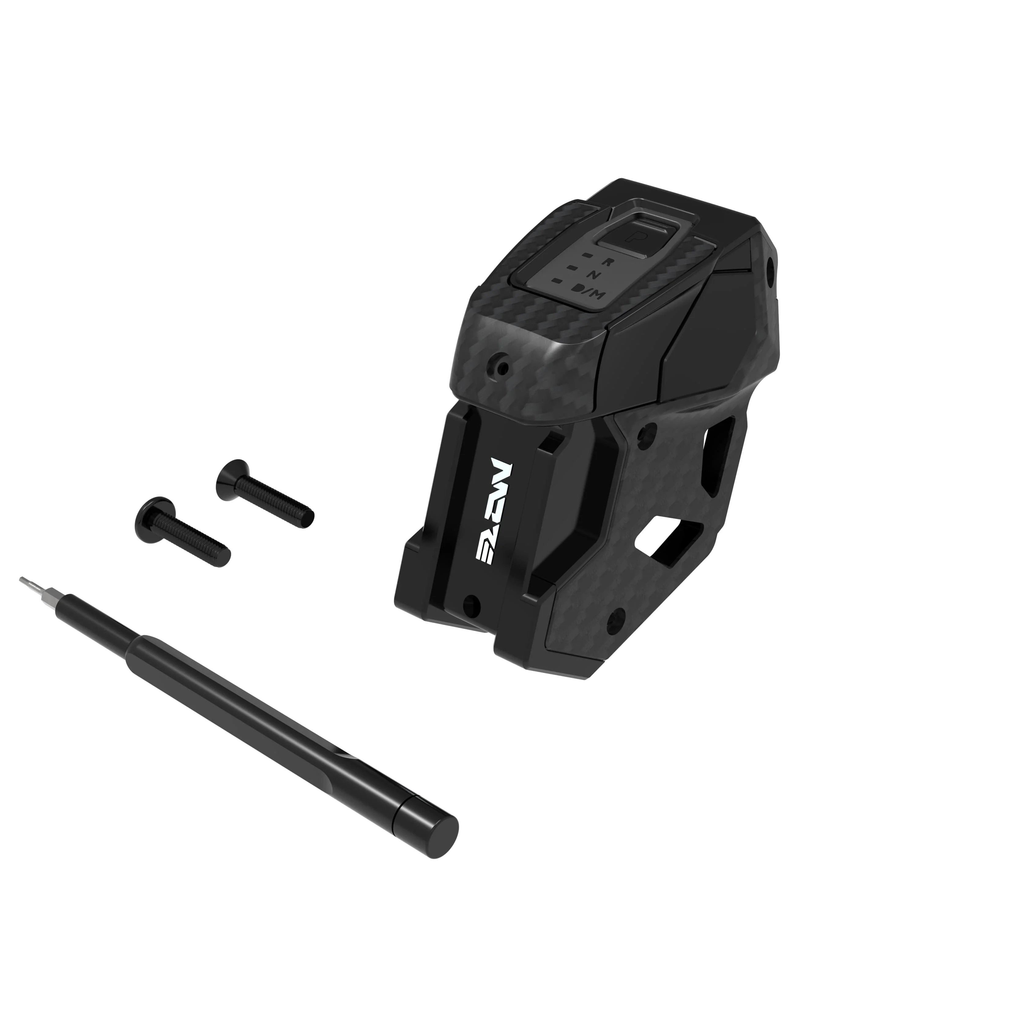 

Hot Selling Carbon Gear Stick Black Aluminium Alloy Off-road Vehicle Modification Shockproof Car Interior Accessory