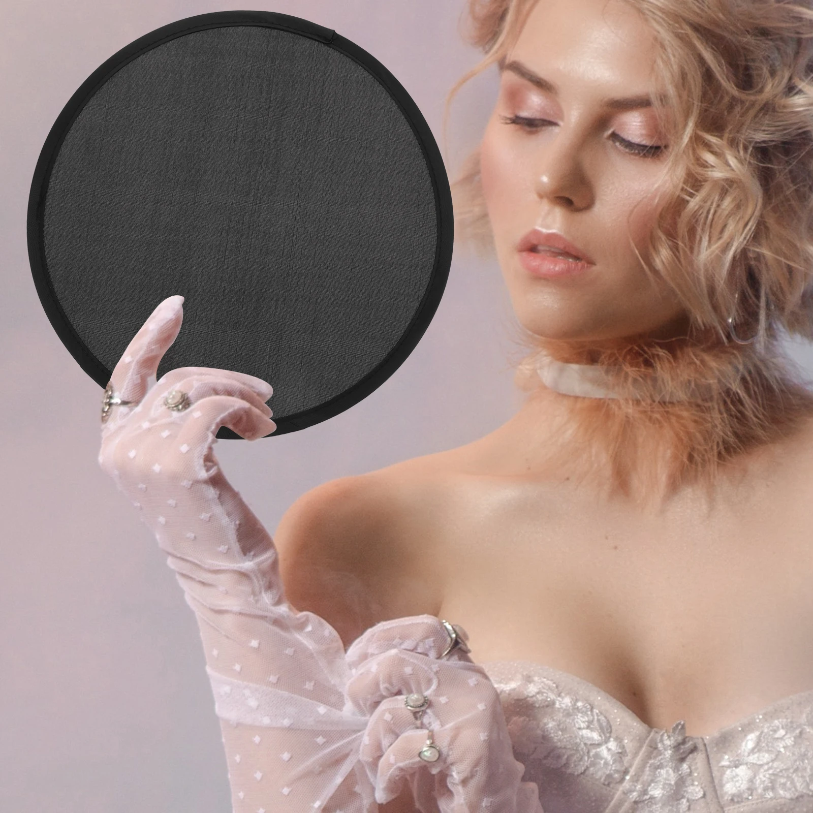 

5 Pcs Folding Fan Wedding Favors Fans Decorative for Hand Held Vintage Compact Handheld Plastic Baby Portable