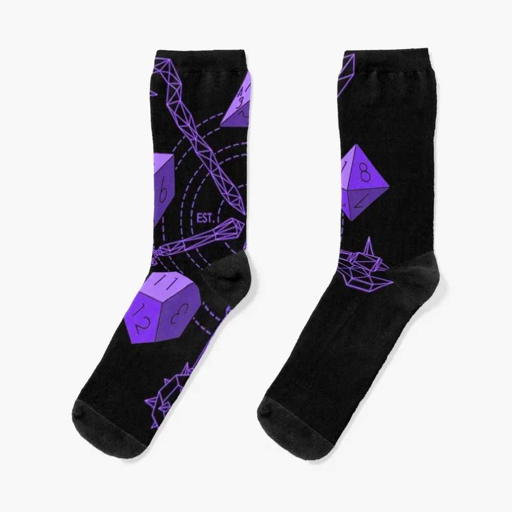 

Roleplayer - Choose Your Purple Weapon Socks winter bright garter Women's Socks Men's