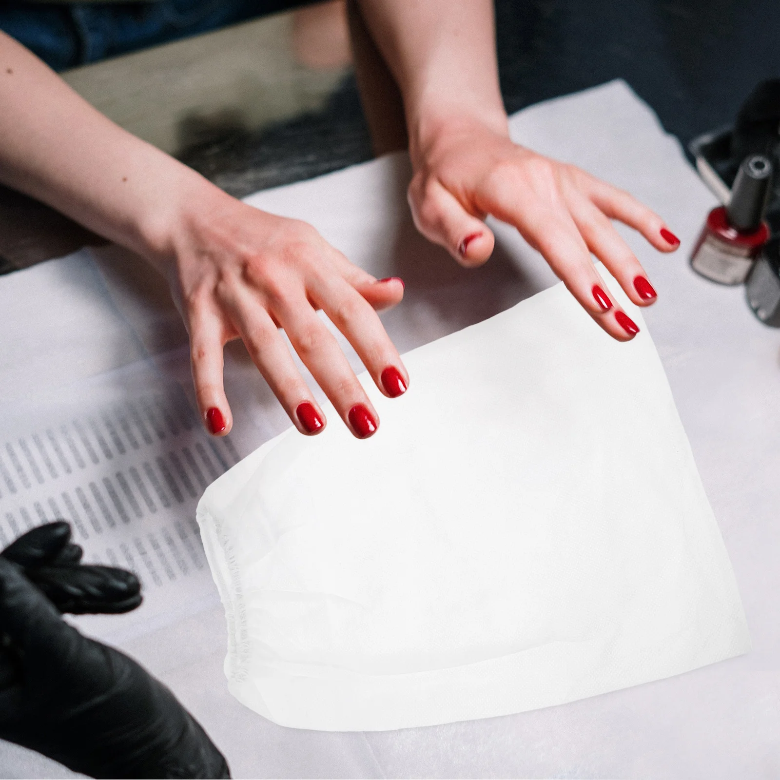 

4Pcs Nail Dust Collector Bags Non-Woven Replacement for Manicure Tools Dust Collector Vacuum Bag Professional Salon Home Use