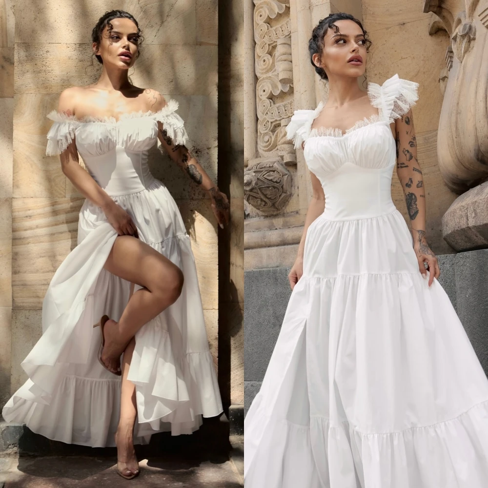 ชุดราตรีทรงเอไลน์คอเรือ ดีไซน์หรูหรา สำหรับงานเลี้ยง ออกแบบตามสั่ง คุณภาพสูง ให้ลุคสง่างาม