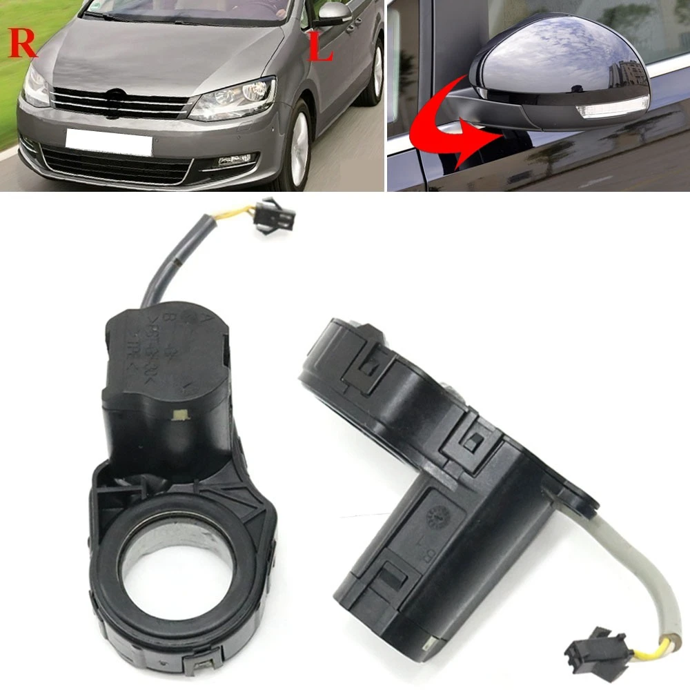 

Автомобильное боковое зеркало заднего вида, складной привод двигателя в сборе для VW Sharan для Seat Alhambra MK2 Leon III для Skoda Octavia III Yeti