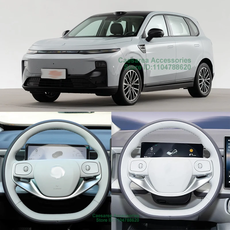 

Hand-Sewn Alcantara Non-slip Suede Nappa Leather Steering Wheel Cover Wrap for Leapmotor B10 B01 2025 Interior Accessories